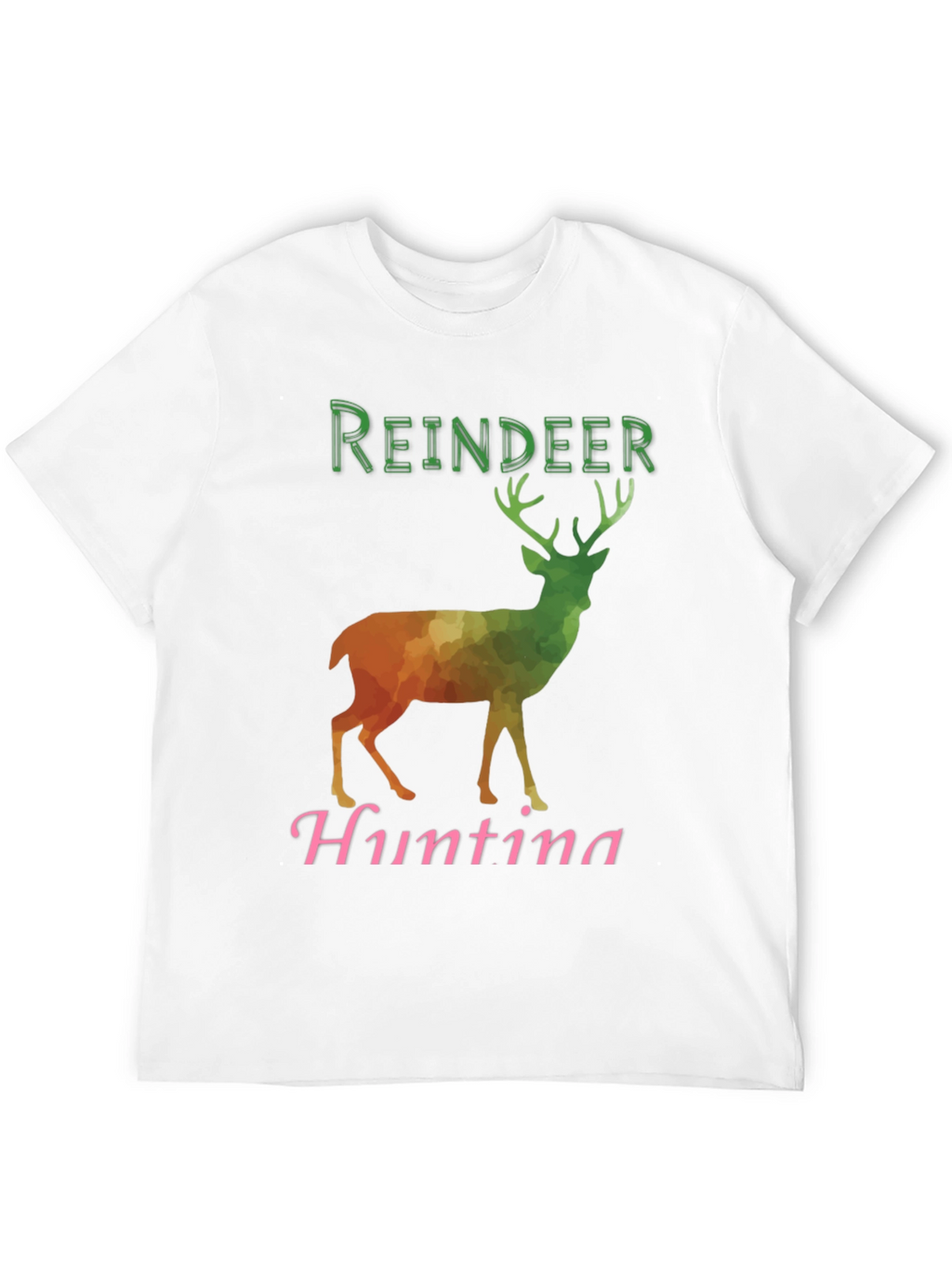 Reindeer Hunting Graphic Tee
