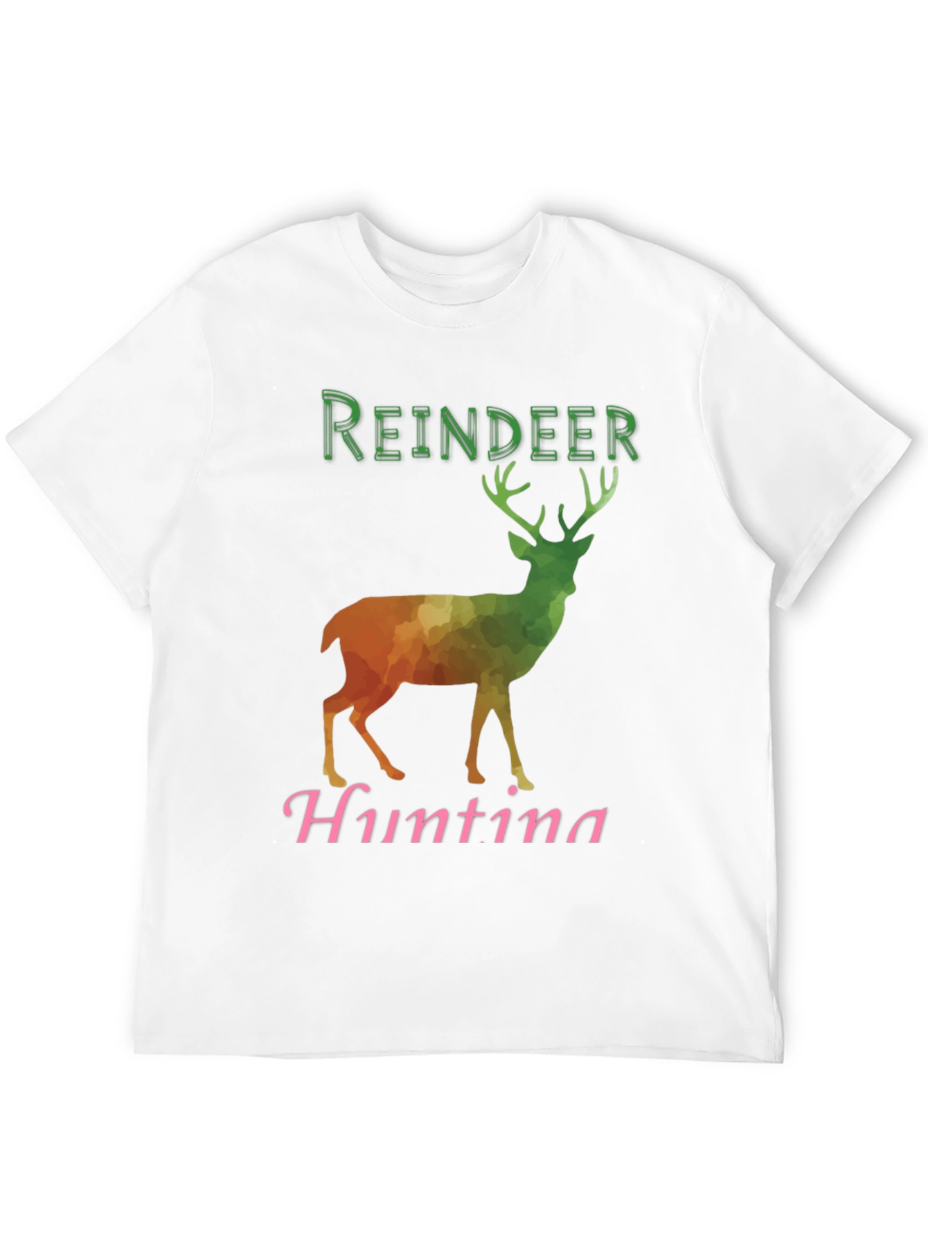 Reindeer Hunting Graphic Tee
