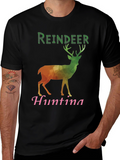 Reindeer Hunting Graphic Tee