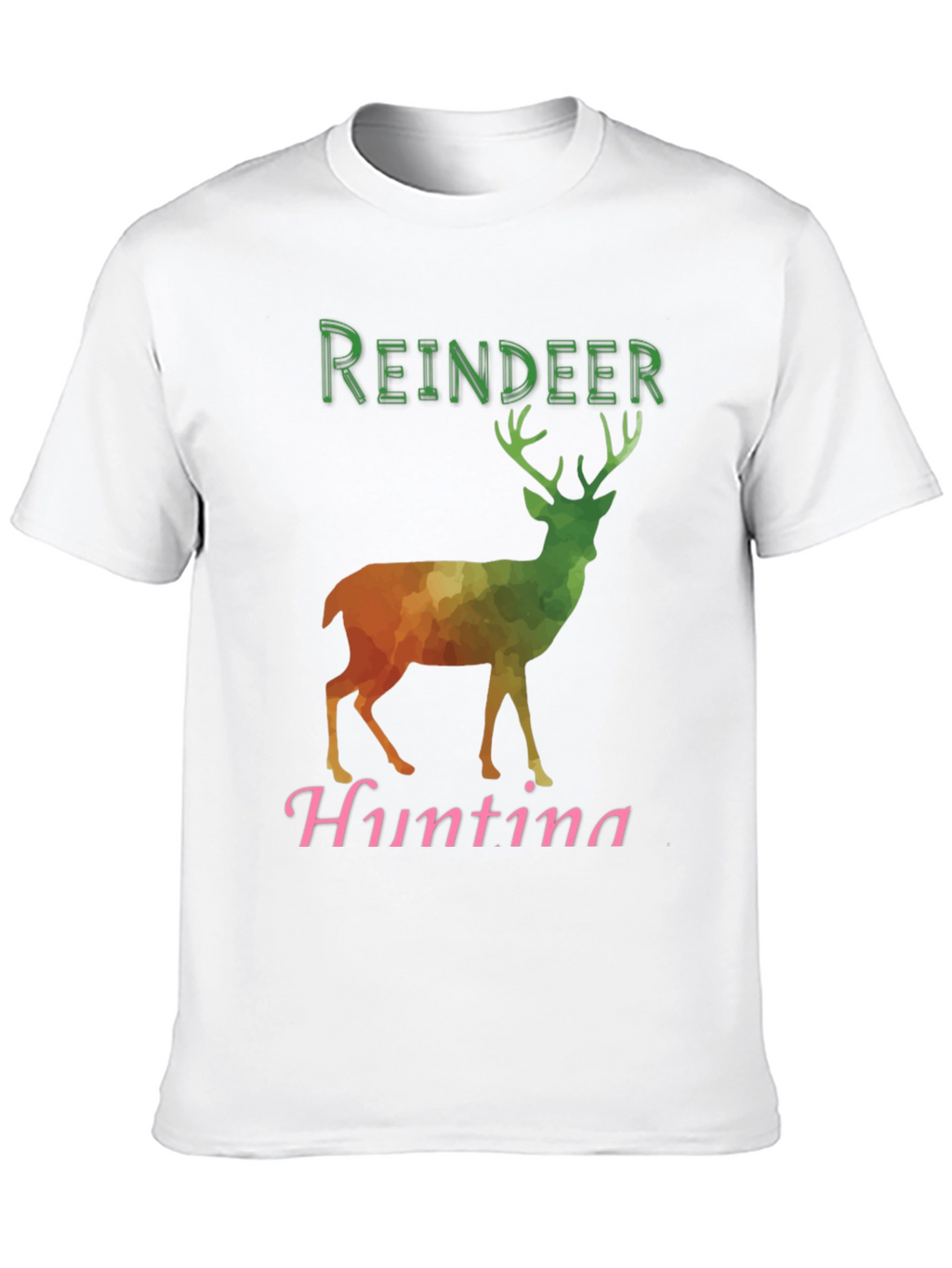 Reindeer Hunting Graphic Tee