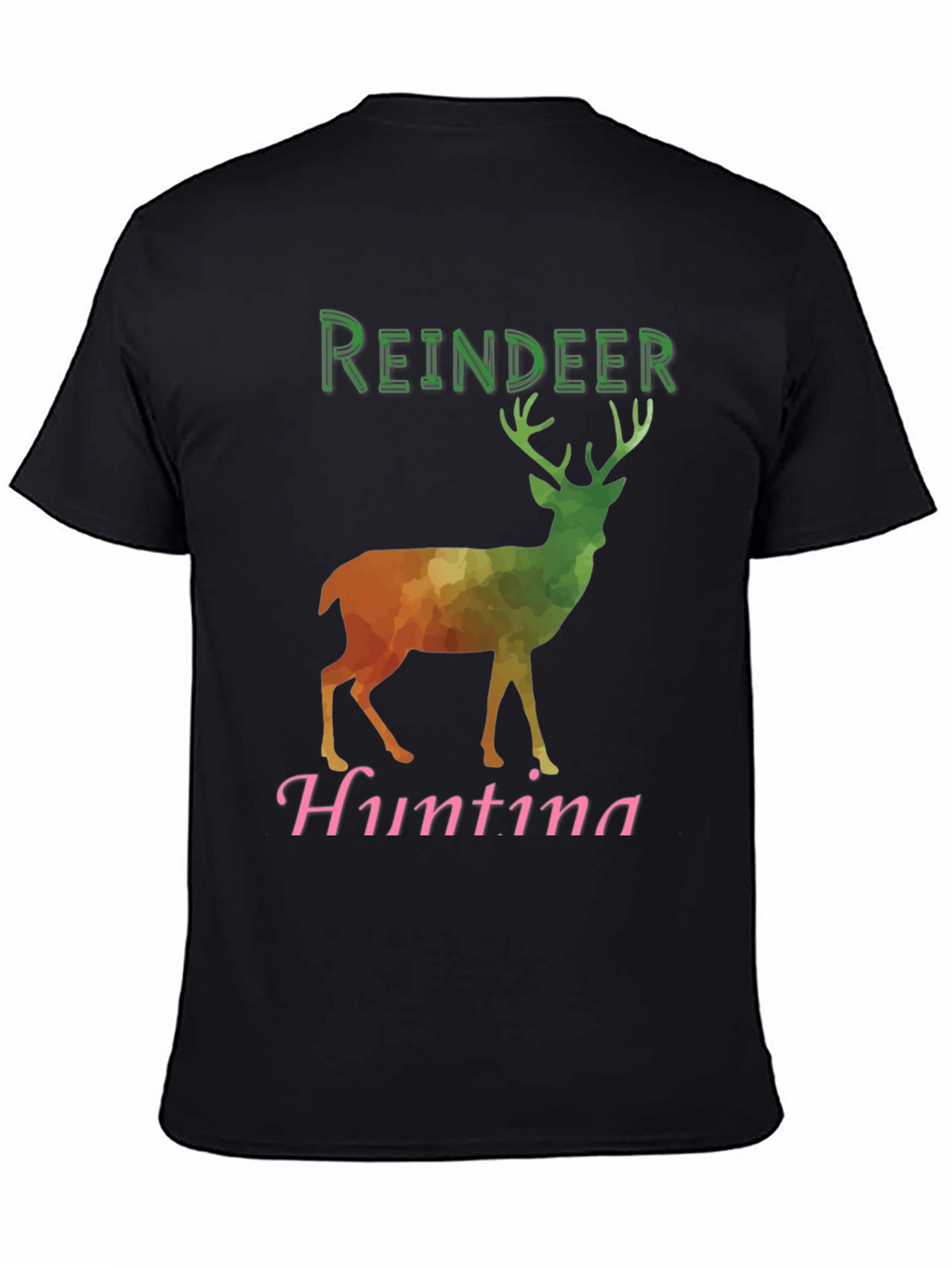 Reindeer Hunting Graphic Tee