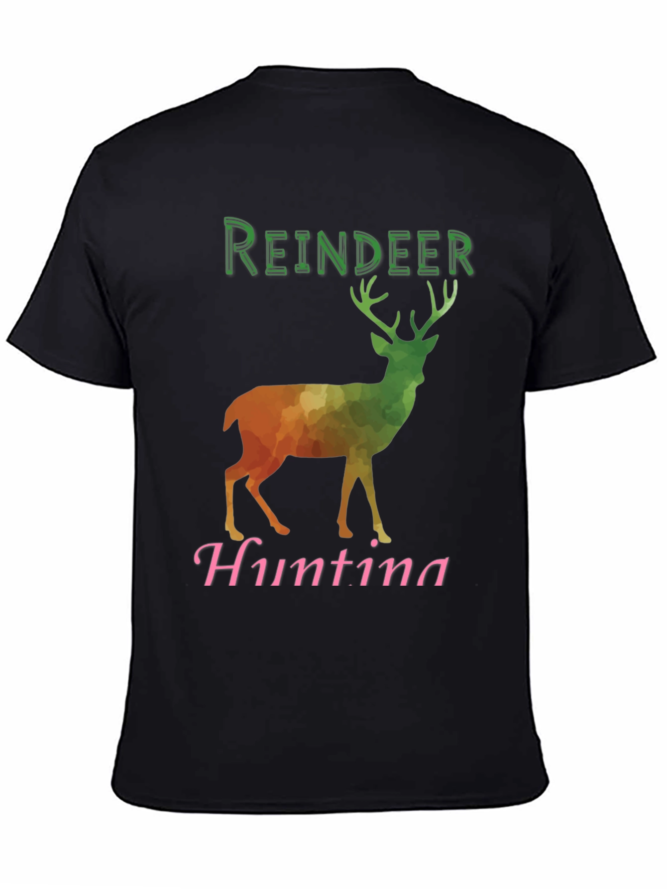 Reindeer Hunting Graphic Tee