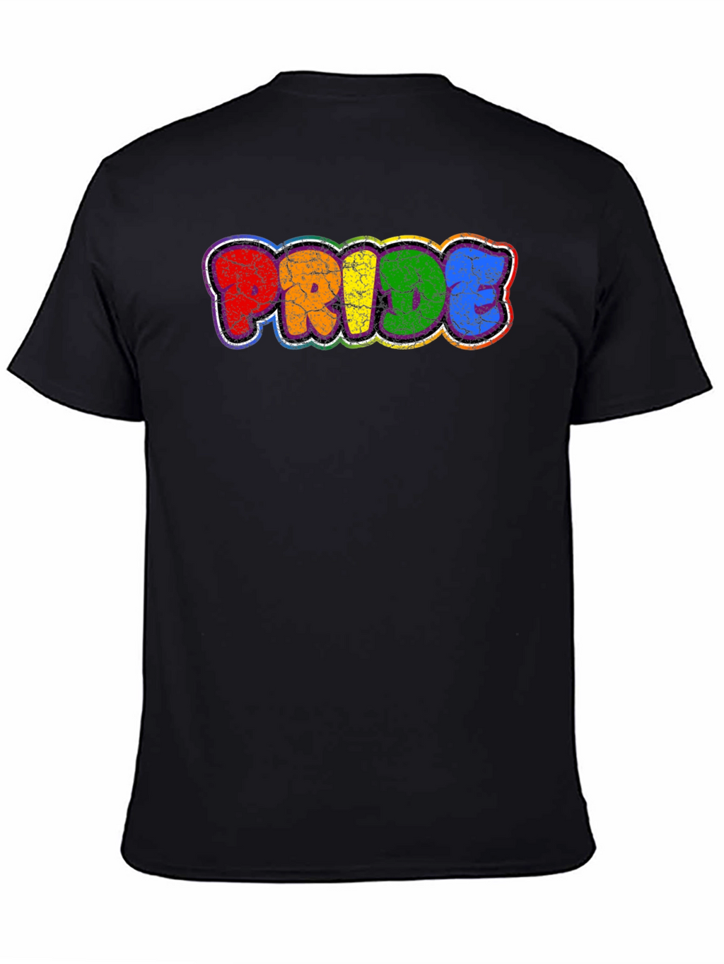 Pride Rainbow Graphic T-Shirt LGBTQ+ Gay Pride