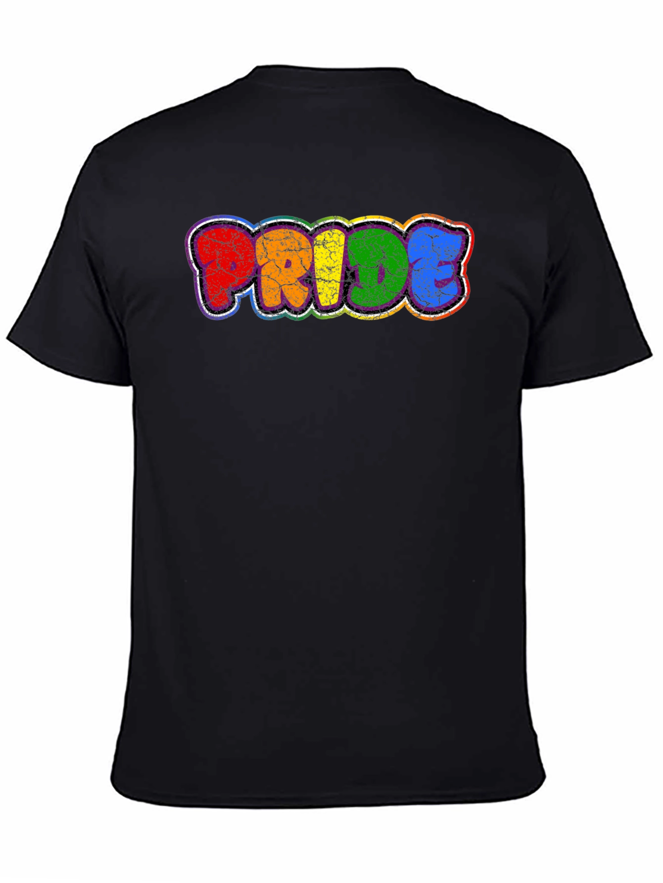Pride Rainbow Graphic T-Shirt LGBTQ+ Gay Pride