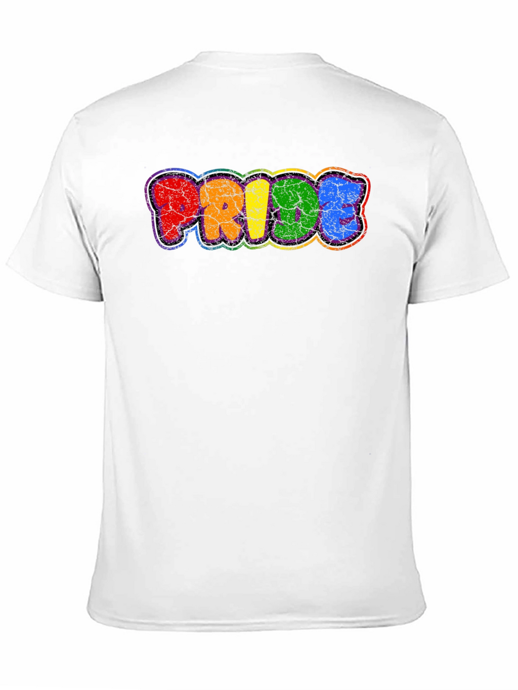 Pride Rainbow Graphic T-Shirt LGBTQ+ Gay Pride