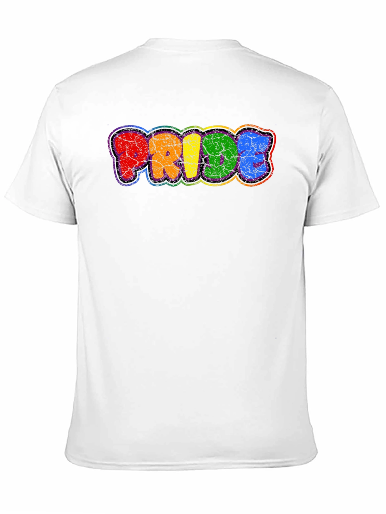 Pride Rainbow Graphic T-Shirt LGBTQ+ Gay Pride