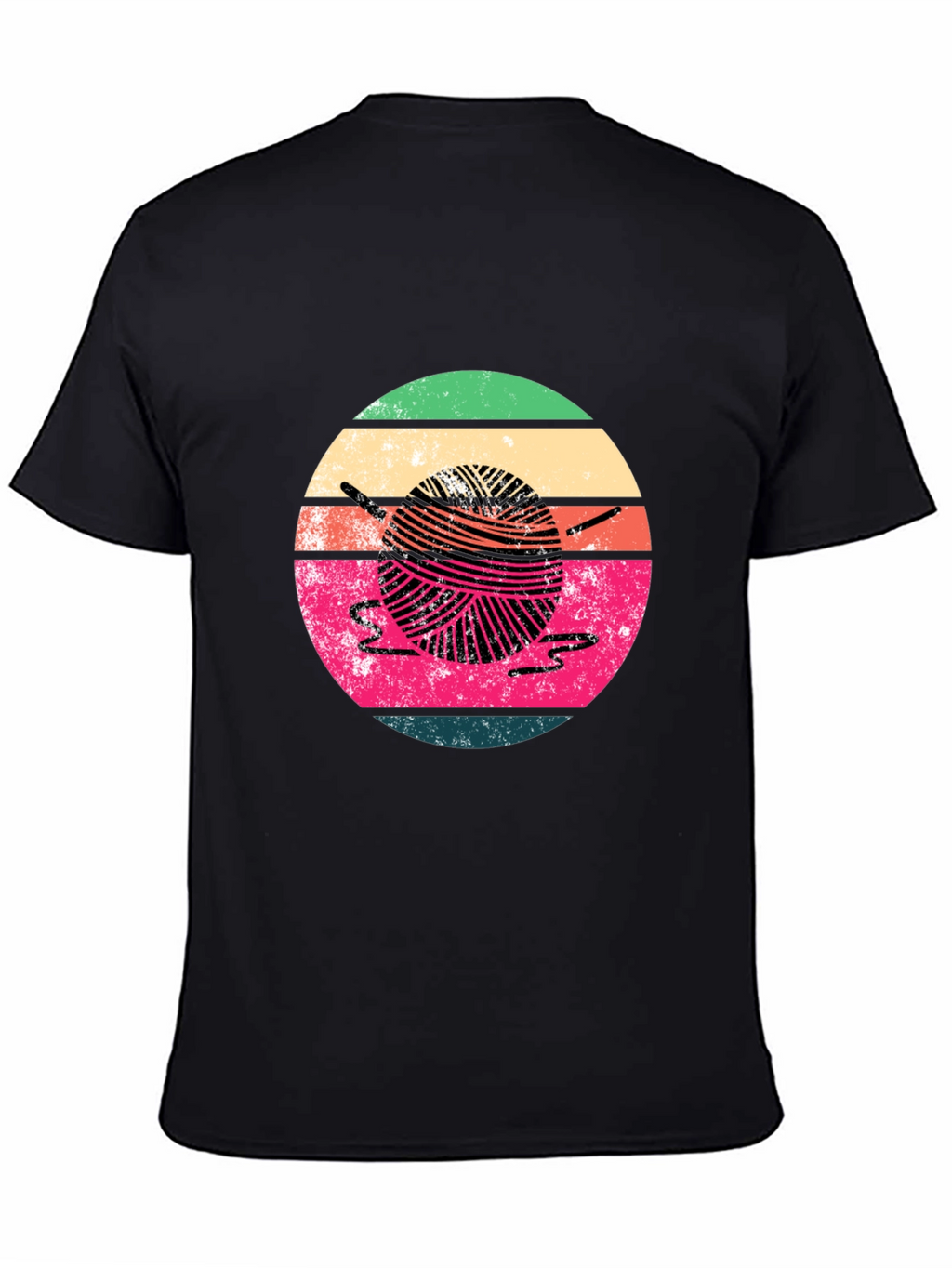 Retro Yarn Ball Graphic Tee