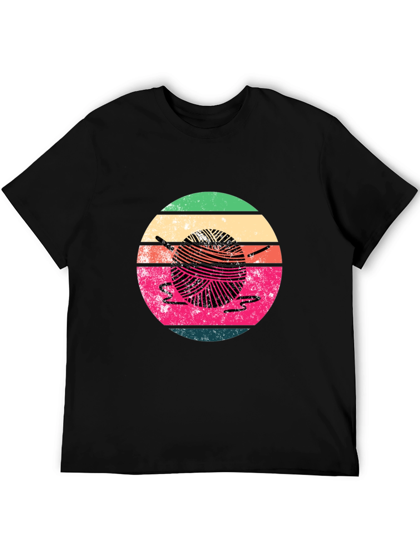 Retro Yarn Ball Graphic Tee