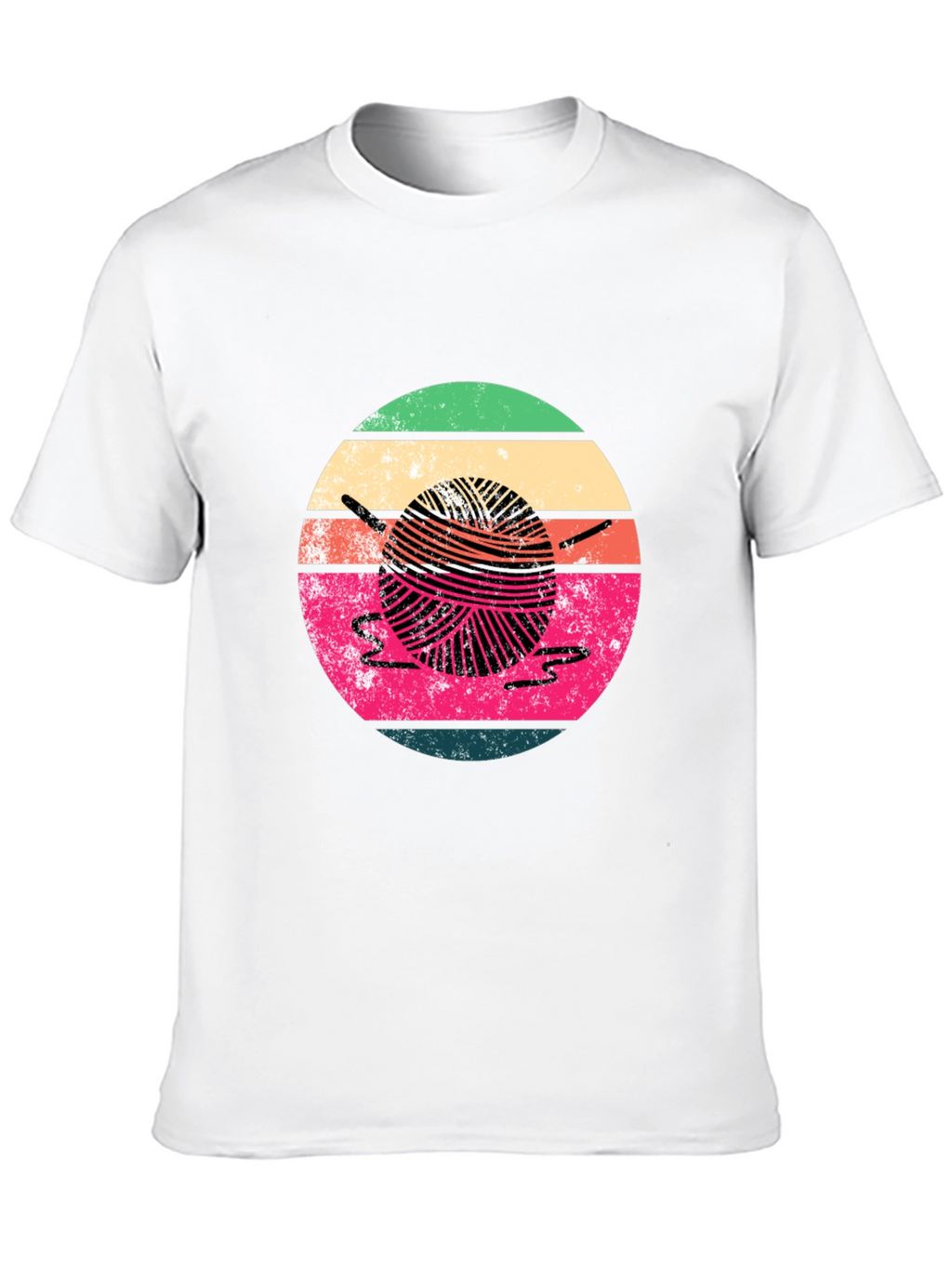 Retro Yarn Ball Graphic Tee