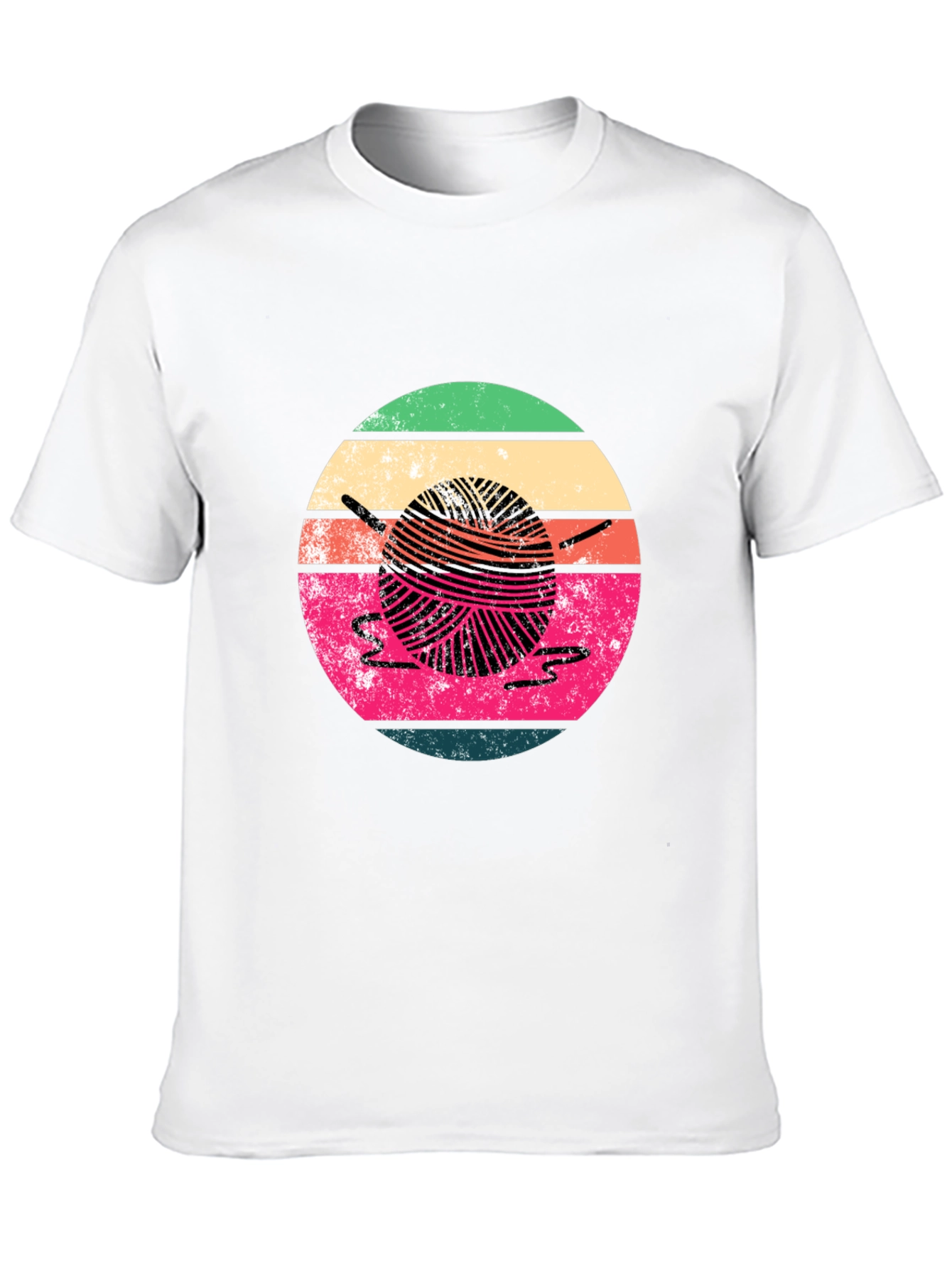 Retro Yarn Ball Graphic Tee