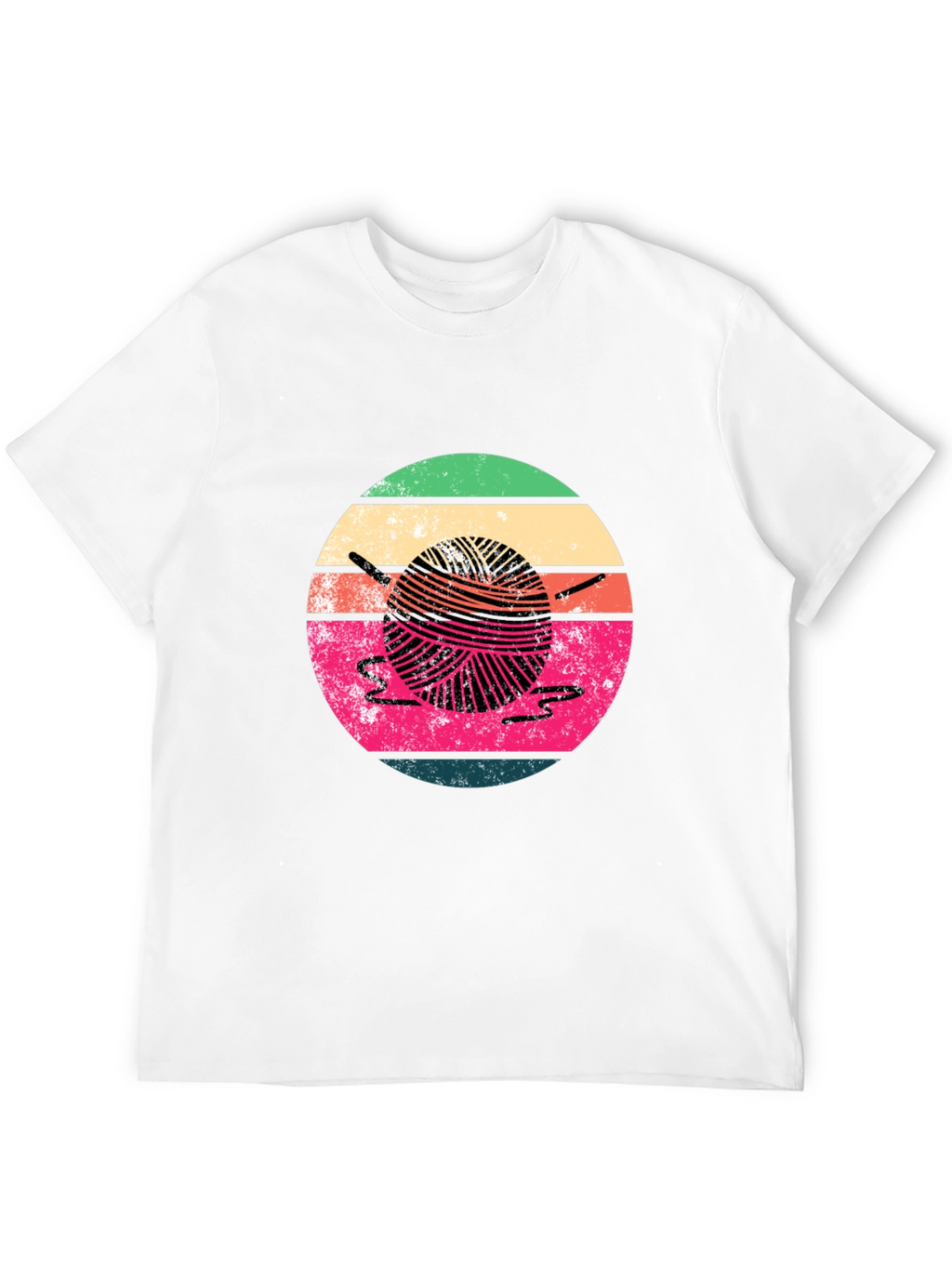Retro Yarn Ball Graphic Tee
