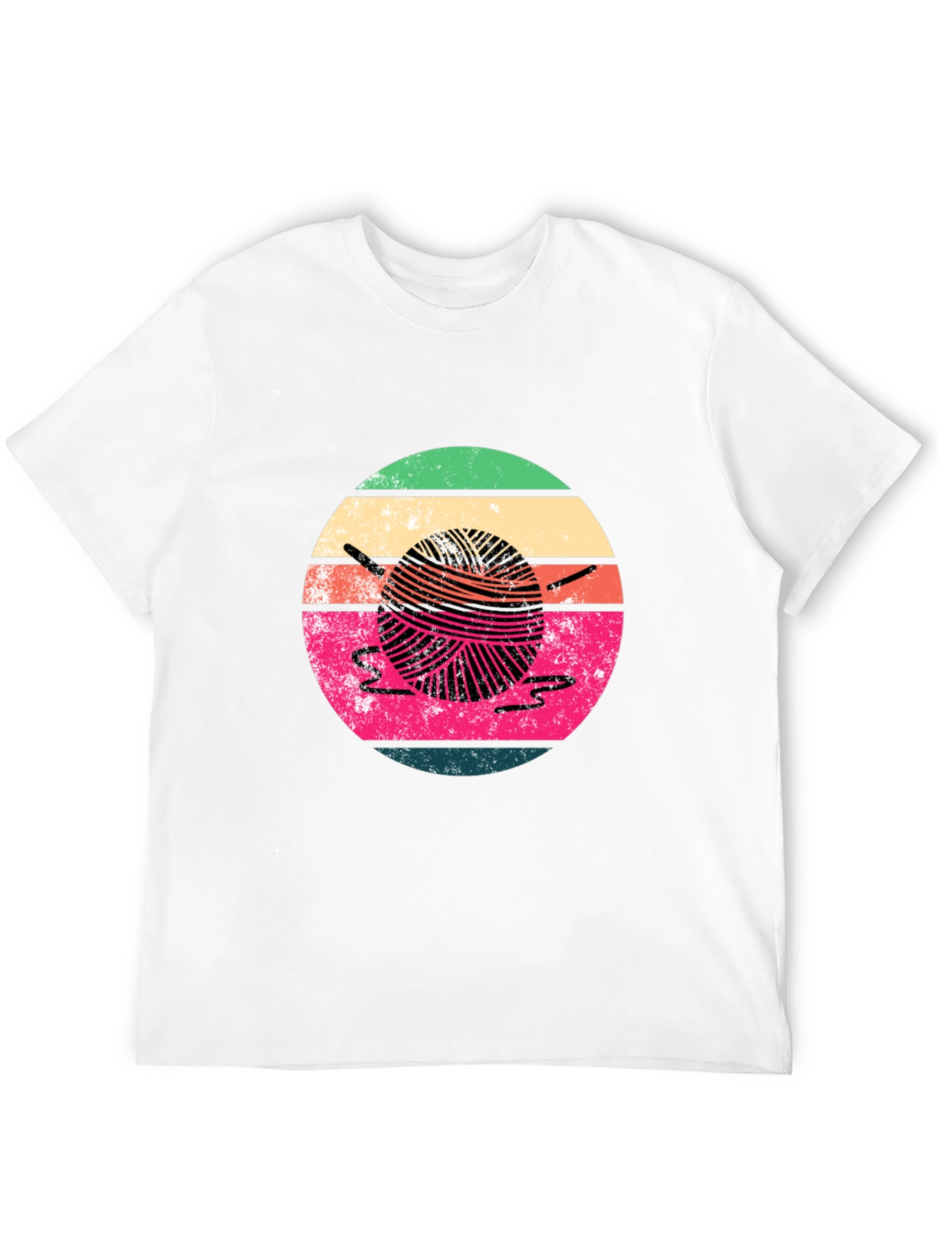 Retro Yarn Ball Graphic Tee