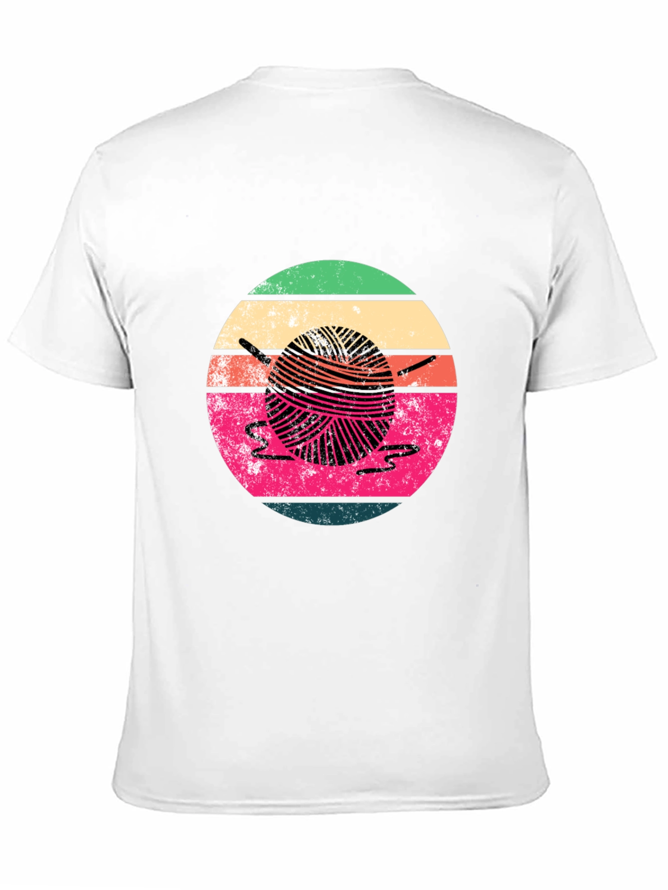 Retro Yarn Ball Graphic Tee