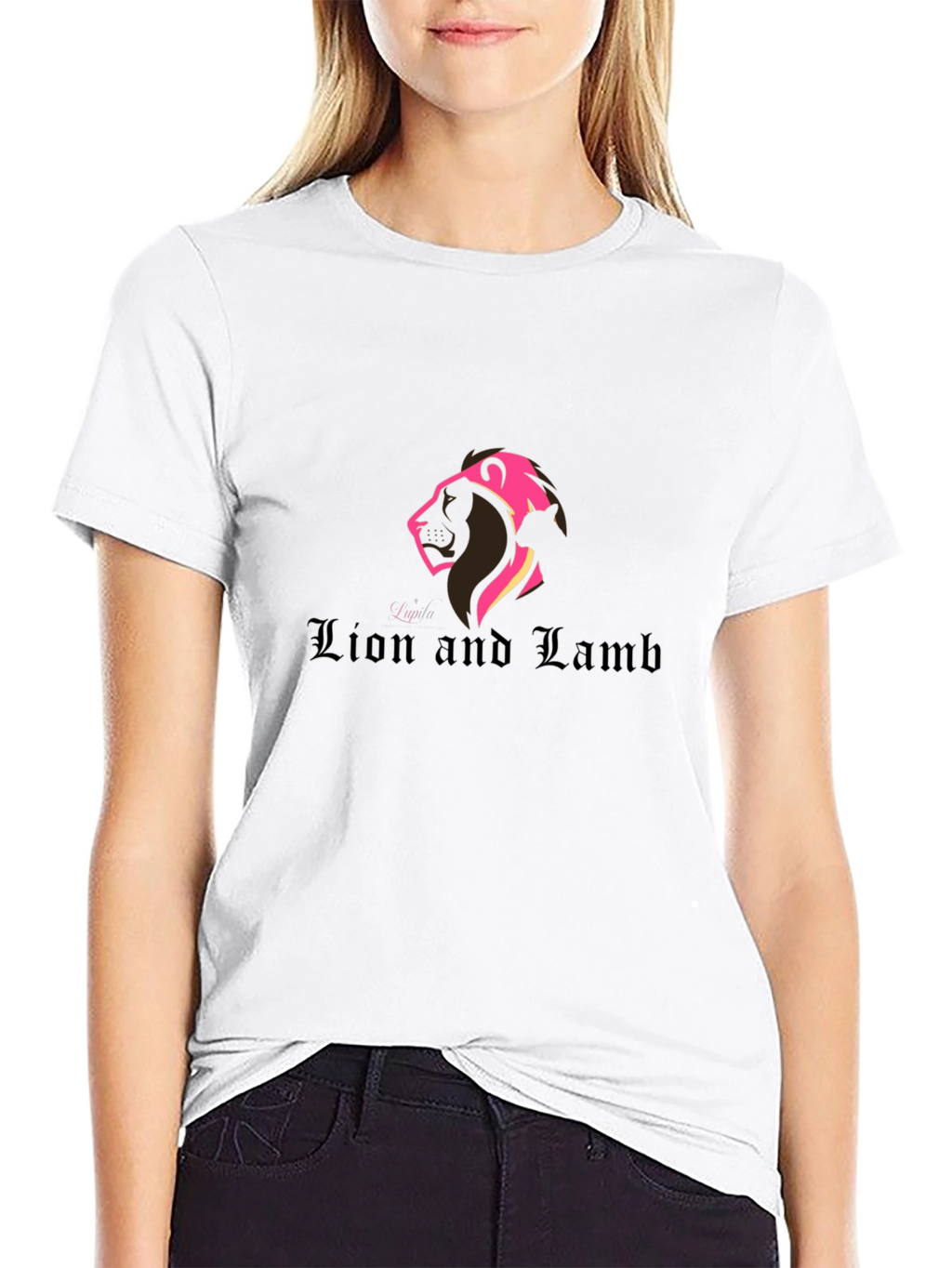 Lion and Lamb Graphic T-Shirt
