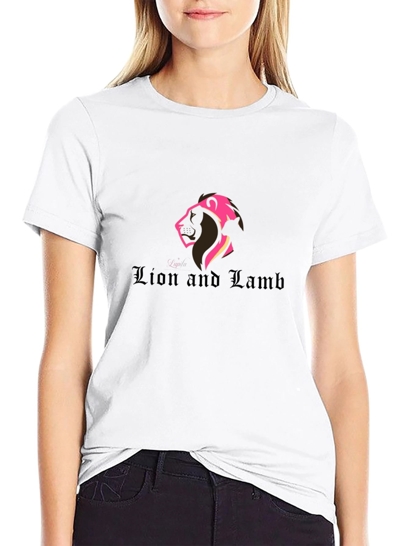 Lion and Lamb Graphic T-Shirt