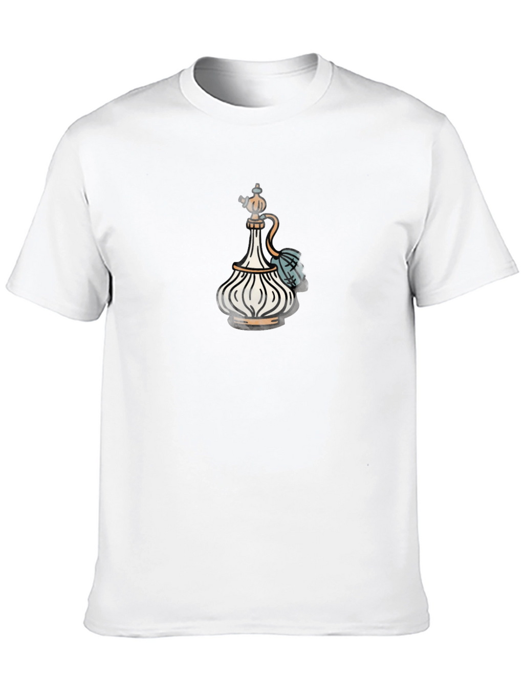 Novelty Perfume Bottle T-Shirt - Unique Design