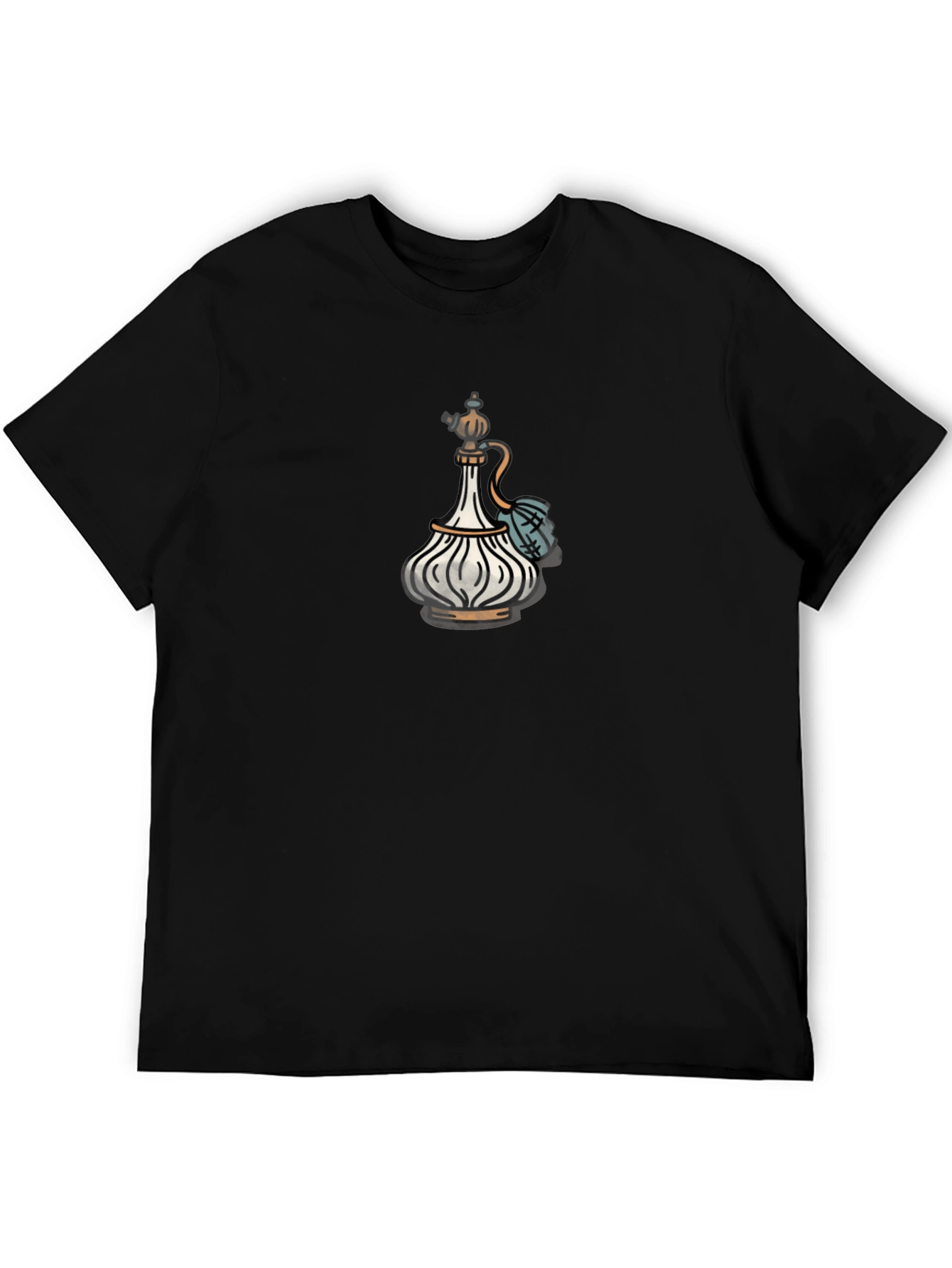 Novelty Perfume Bottle T-Shirt - Unique Design