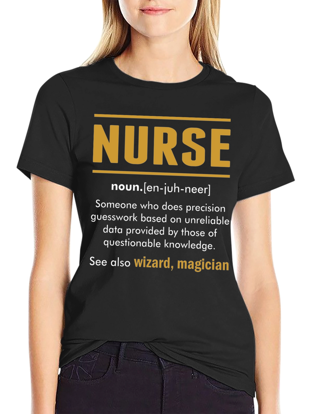 Funny Nurse Definition T-Shirt