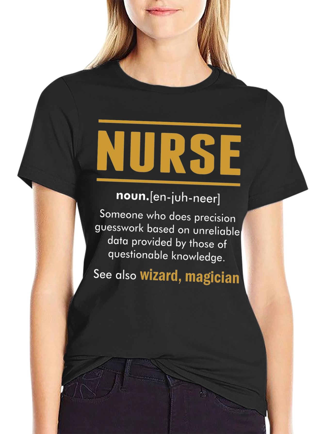 Funny Nurse Definition T-Shirt