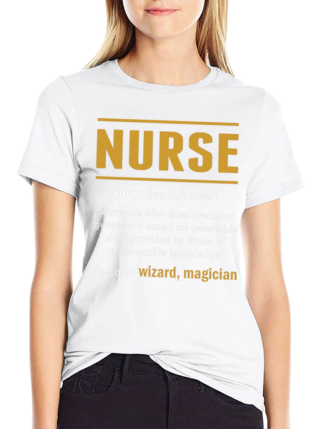 Funny Nurse Definition T-Shirt