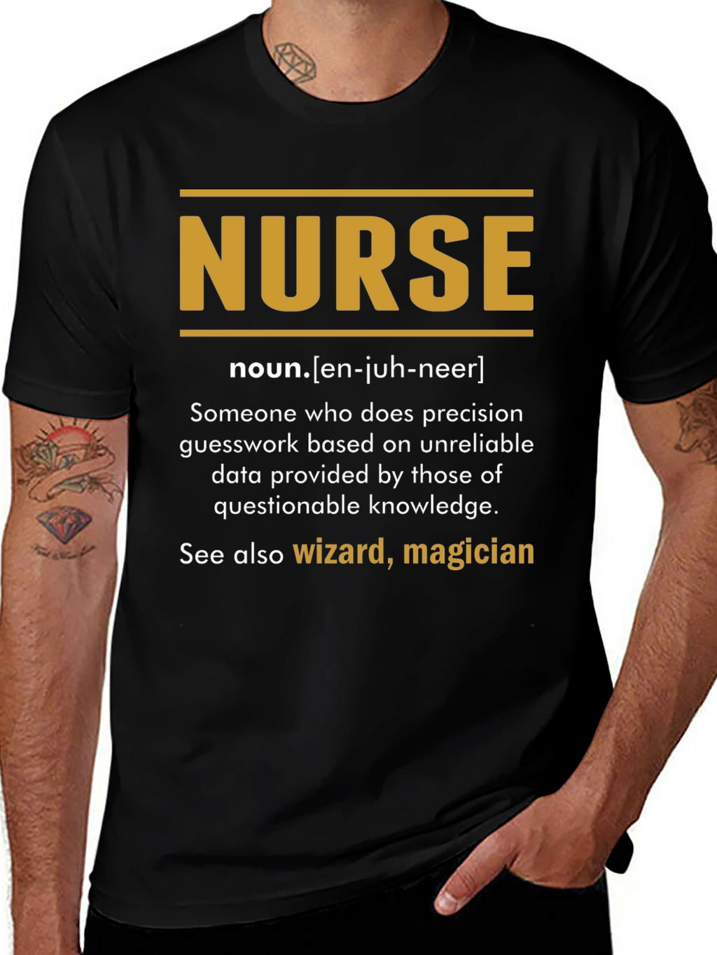 Funny Nurse Definition T-Shirt