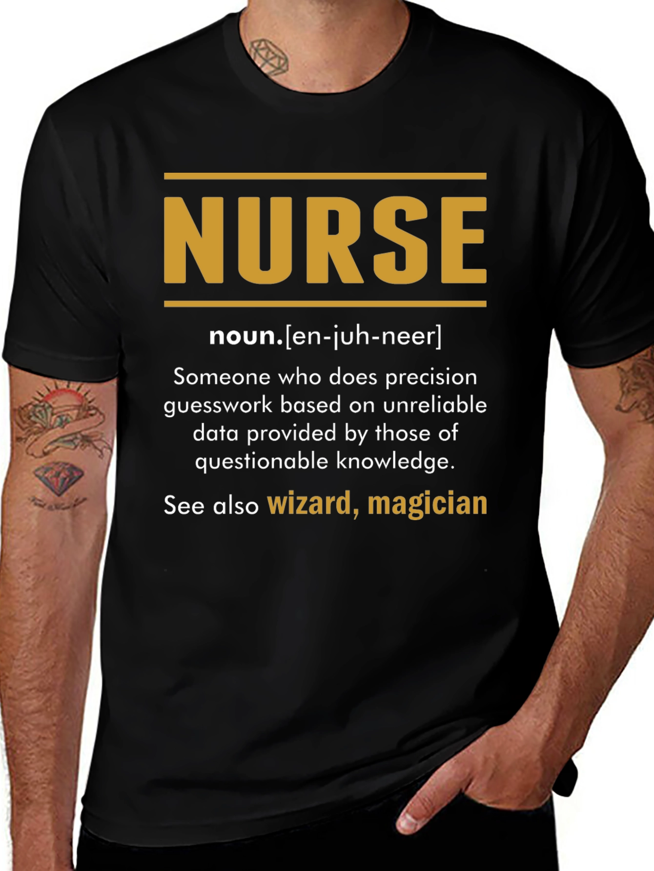 Funny Nurse Definition T-Shirt