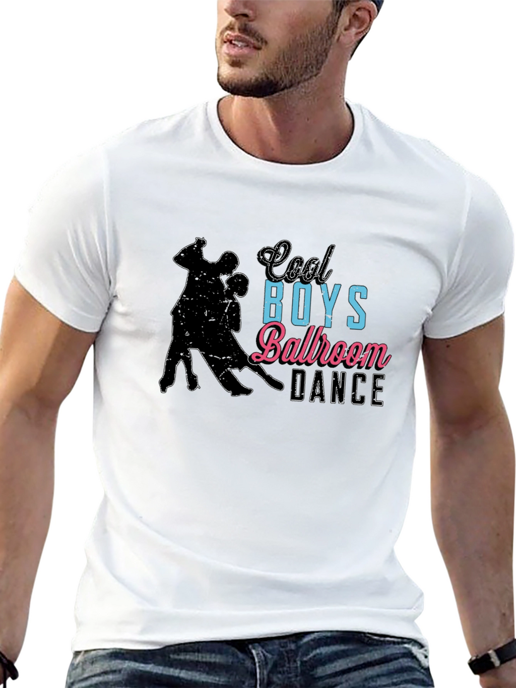 Cool Boys Ballroom Dance Graphic T-Shirt
