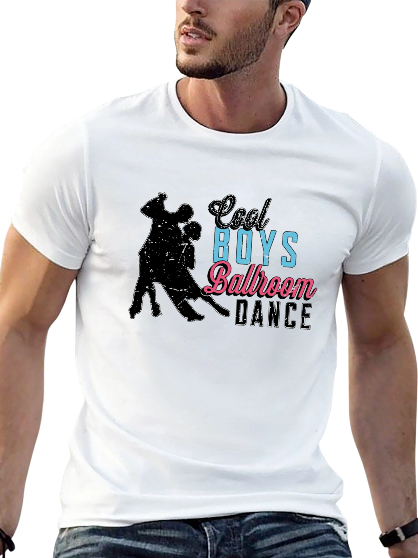 Cool Boys Ballroom Dance Graphic T-Shirt