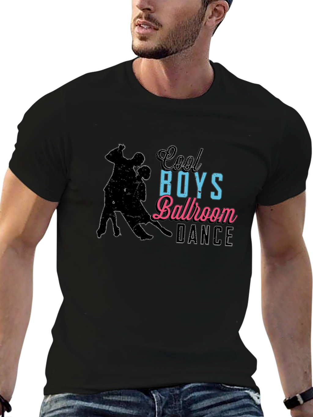 Cool Boys Ballroom Dance Graphic T-Shirt