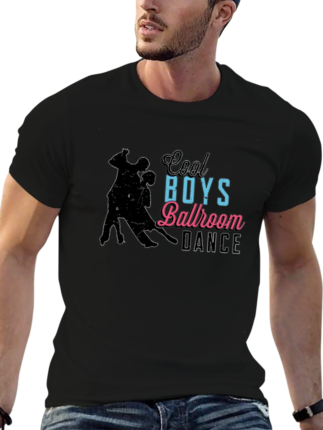 Cool Boys Ballroom Dance Graphic T-Shirt