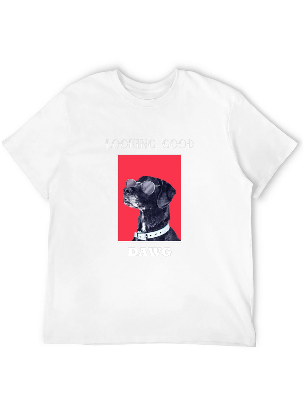 Cool Dog Tee: Looking Good Dawg Graphic T-Shirt