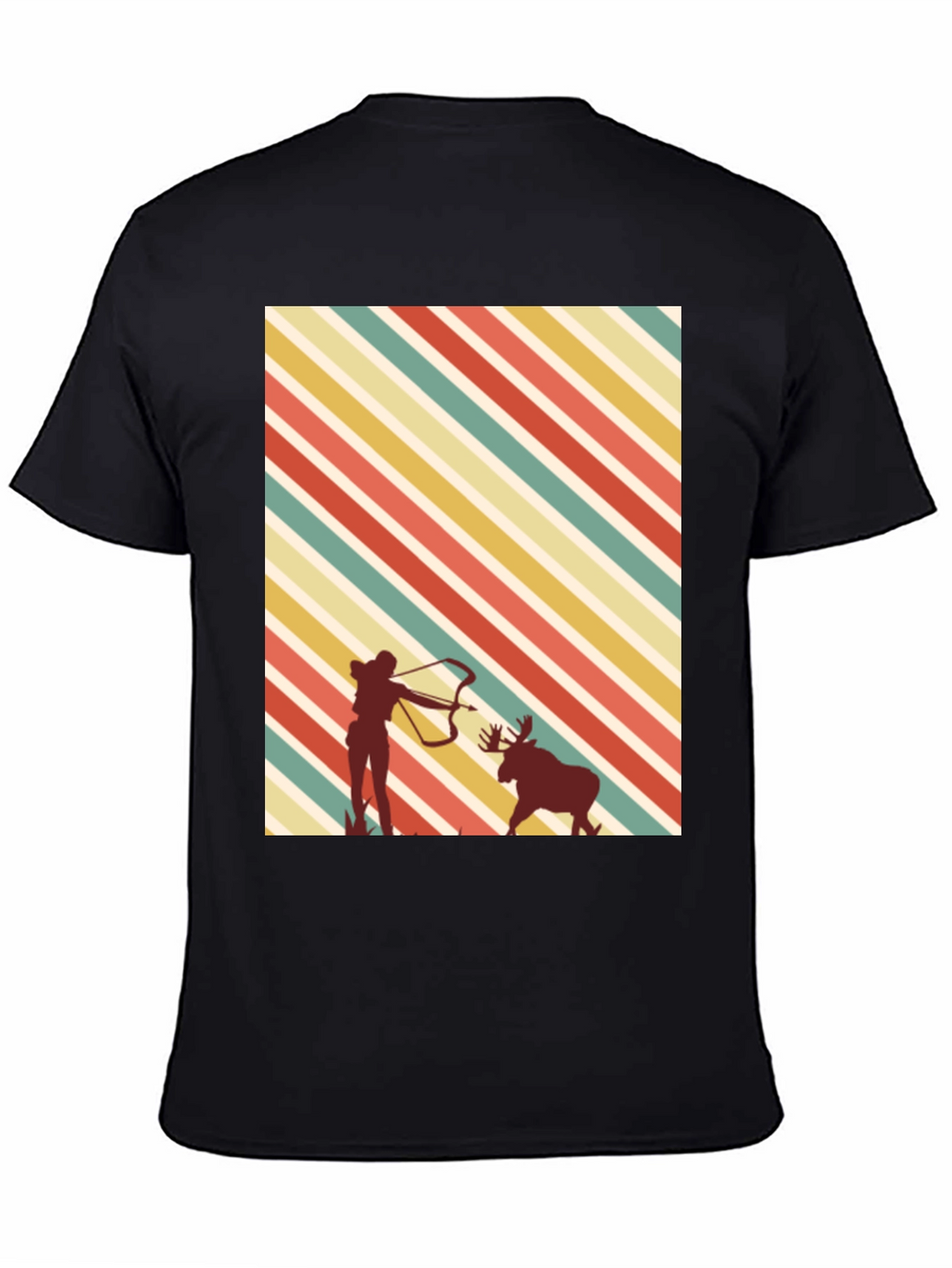 Retro Archer Moose Hunting Tee