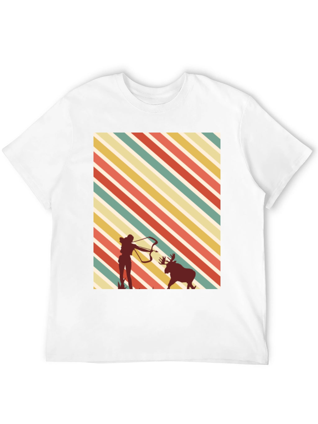 Retro Archer Moose Hunting Tee
