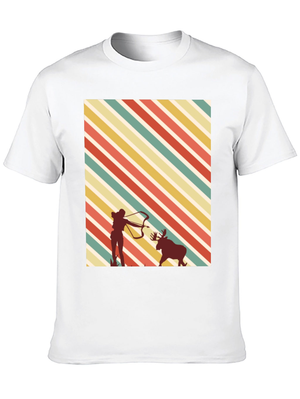 Retro Archer Moose Hunting Tee