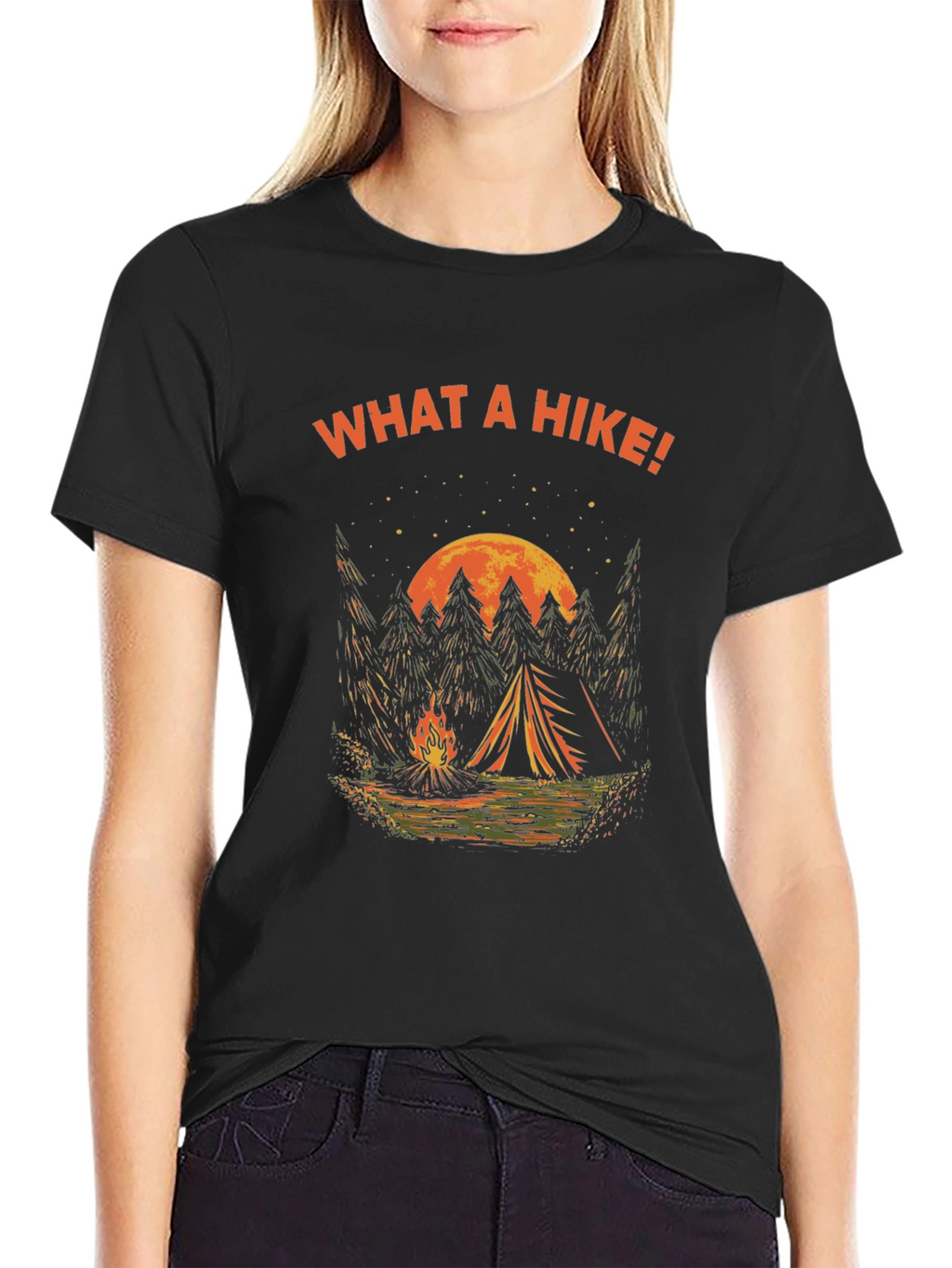 What A Hike! Graphic Camping T-Shirt