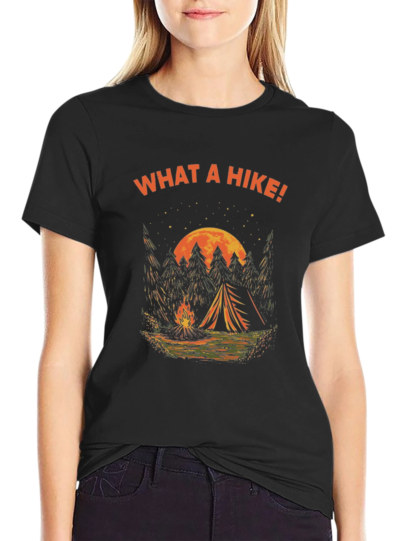 What A Hike! Graphic Camping T-Shirt
