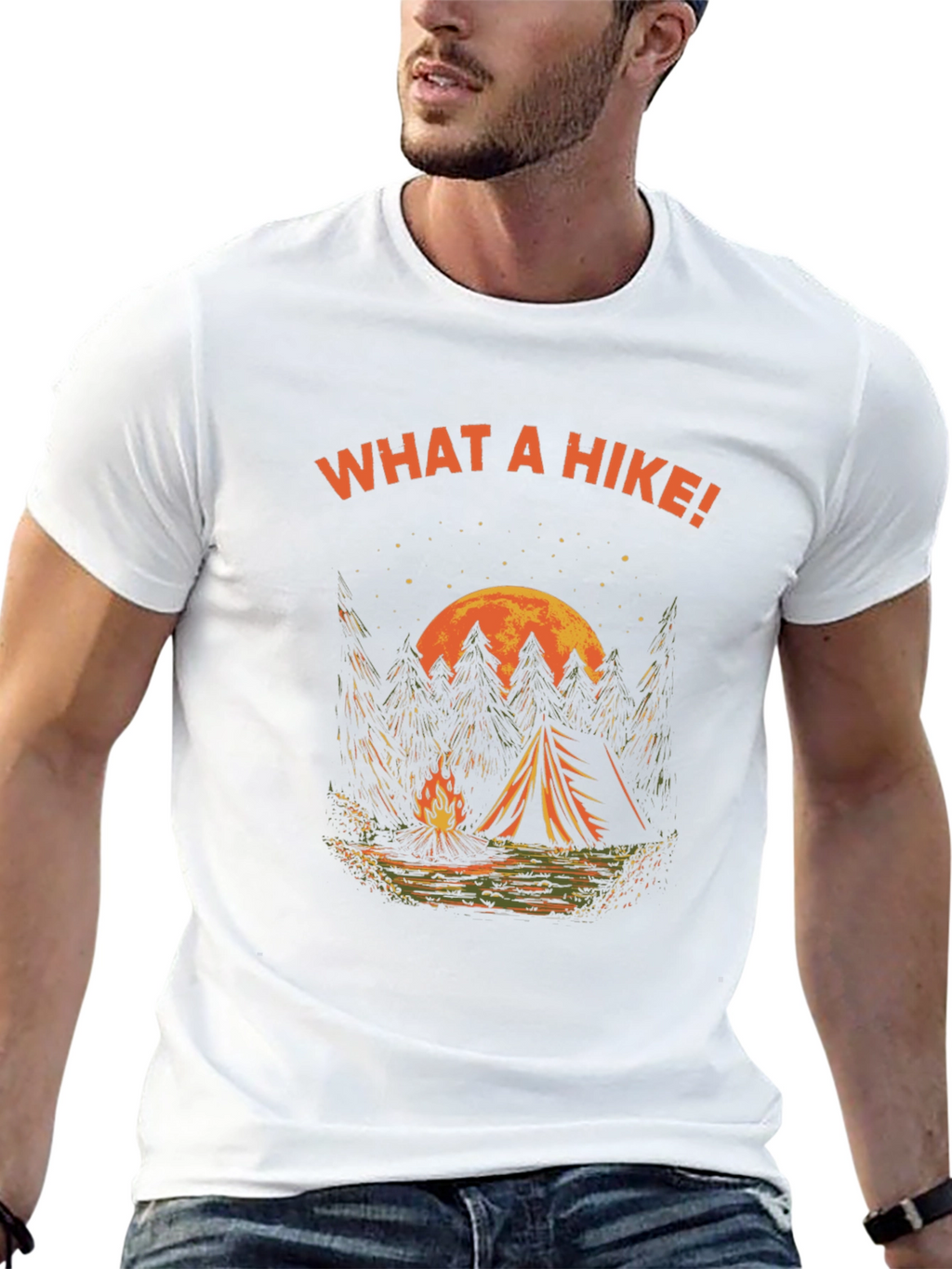 What A Hike! Graphic Camping T-Shirt