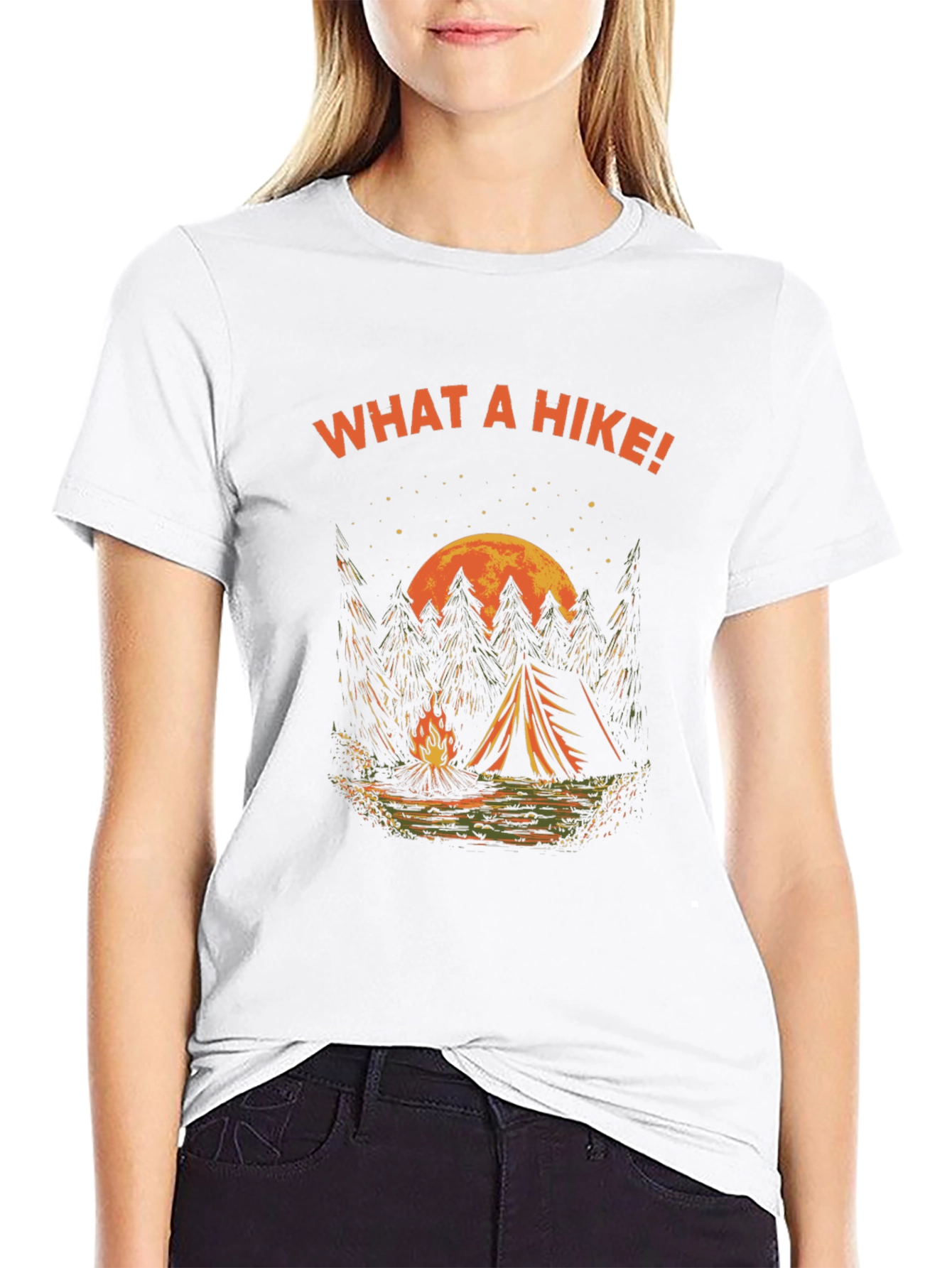 What A Hike! Graphic Camping T-Shirt