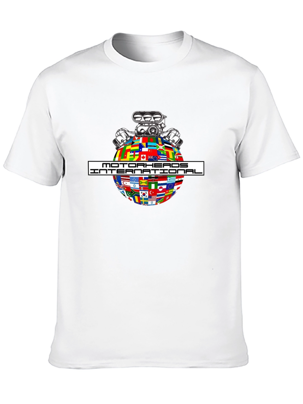 Motorheads International Graphic T-Shirt - Black