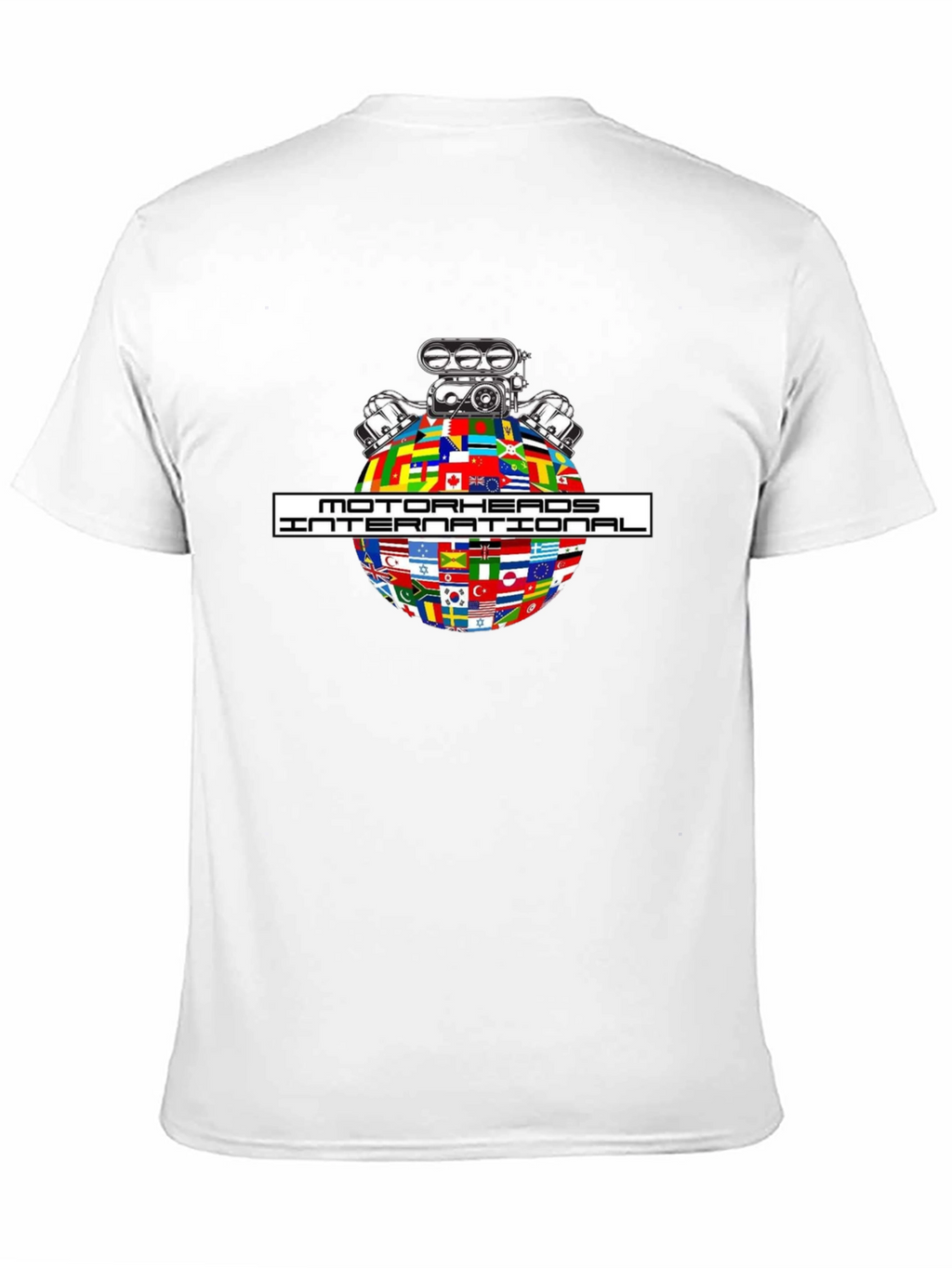 Motorheads International Graphic T-Shirt - Black