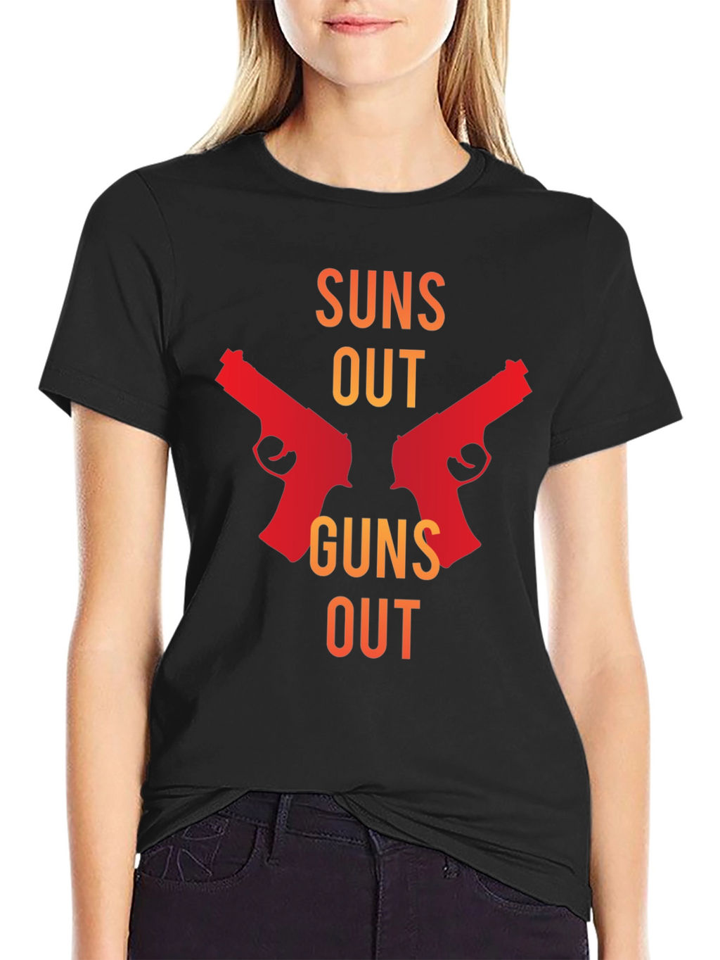 Suns Out Guns Out Graphic T-Shirt