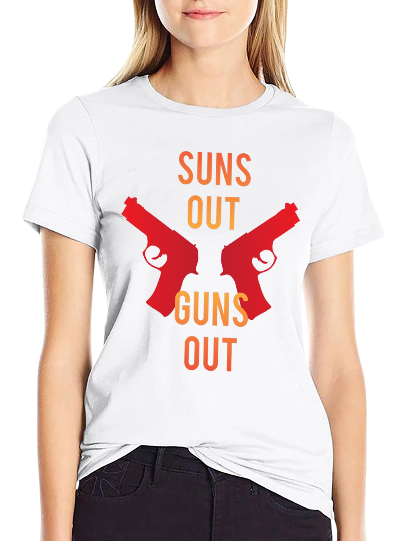 Suns Out Guns Out Graphic T-Shirt