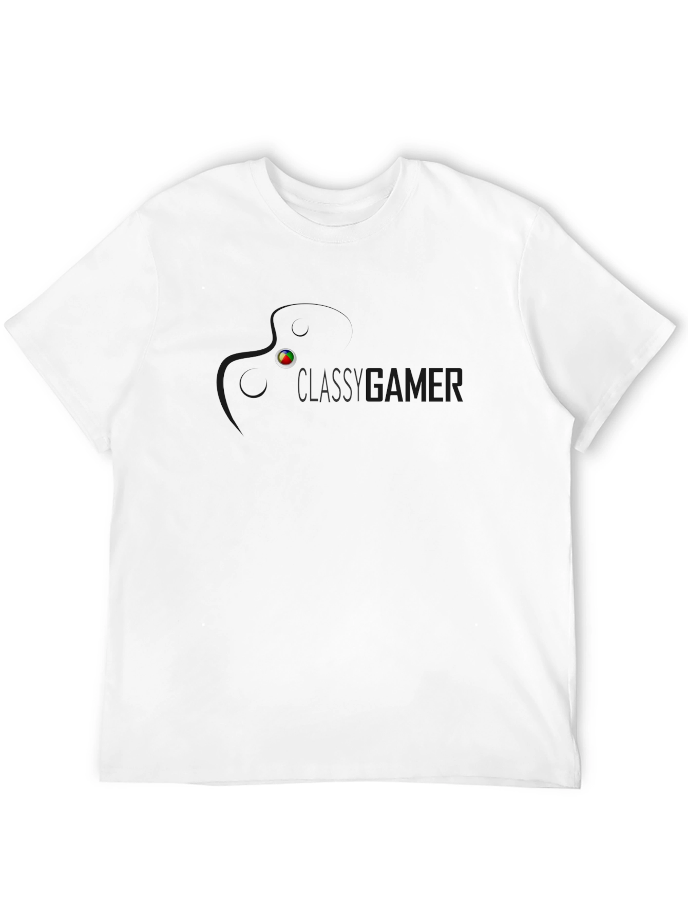 Classy Gamer T-Shirt - Black Cotton Casual Wear