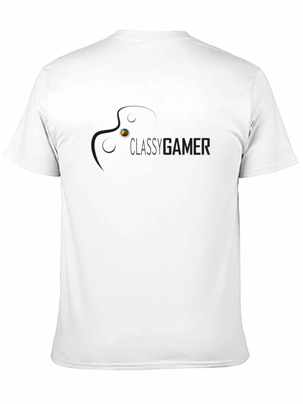 Classy Gamer T-Shirt - Black Cotton Casual Wear