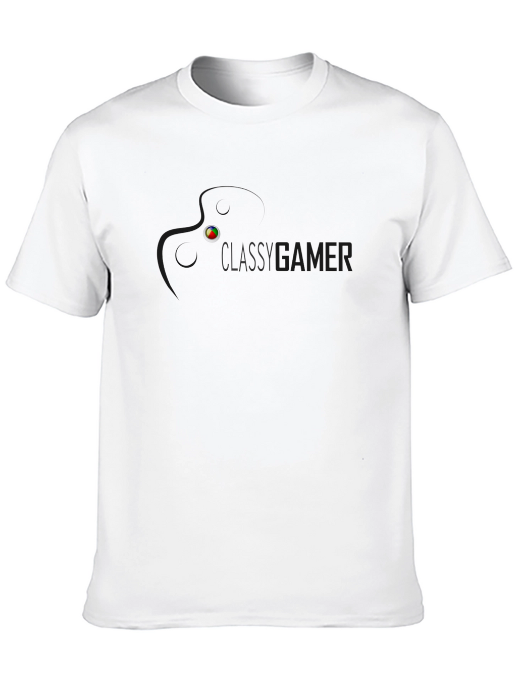 Classy Gamer T-Shirt - Black Cotton Casual Wear