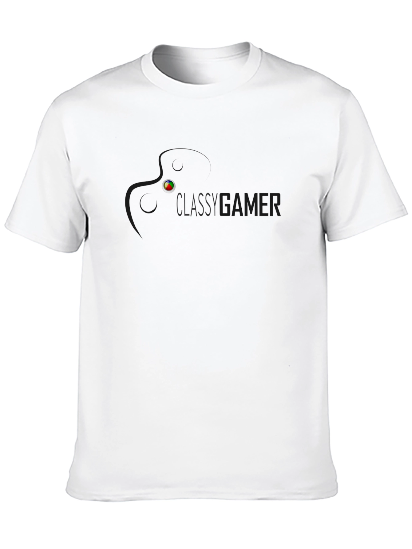 Classy Gamer T-Shirt - Black Cotton Casual Wear