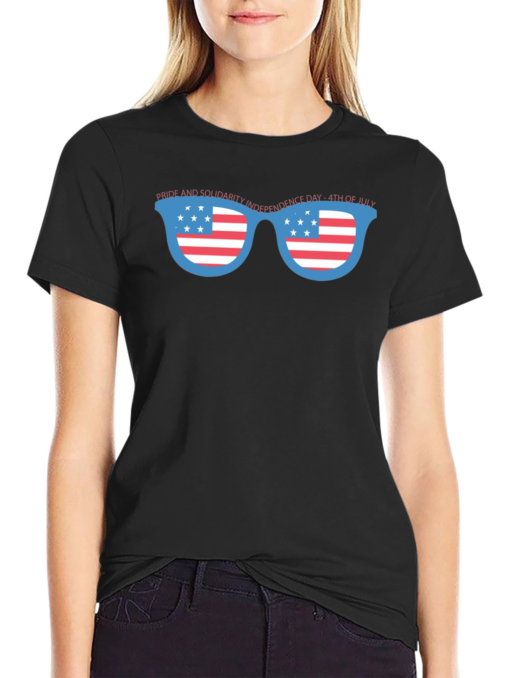 Patriotic Sunglasses T-Shirt - Independence Day