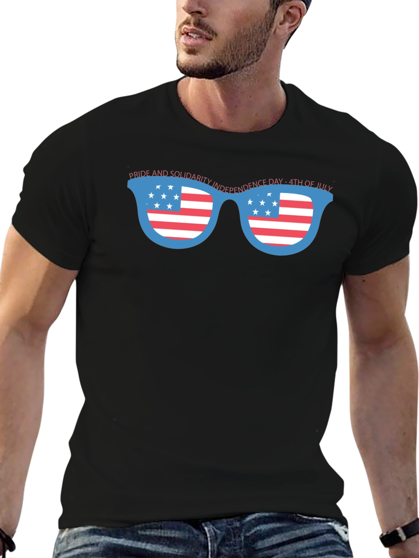 Patriotic Sunglasses T-Shirt - Independence Day
