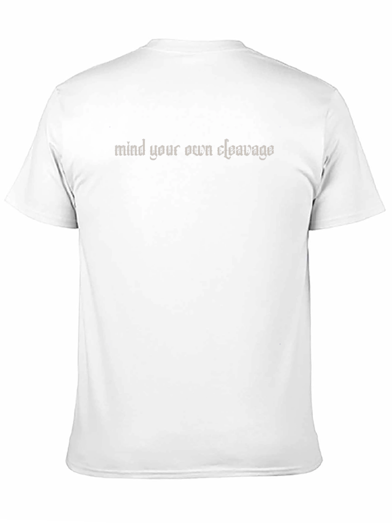 Mind Your Own Cleavage Graphic Tee - Unisex