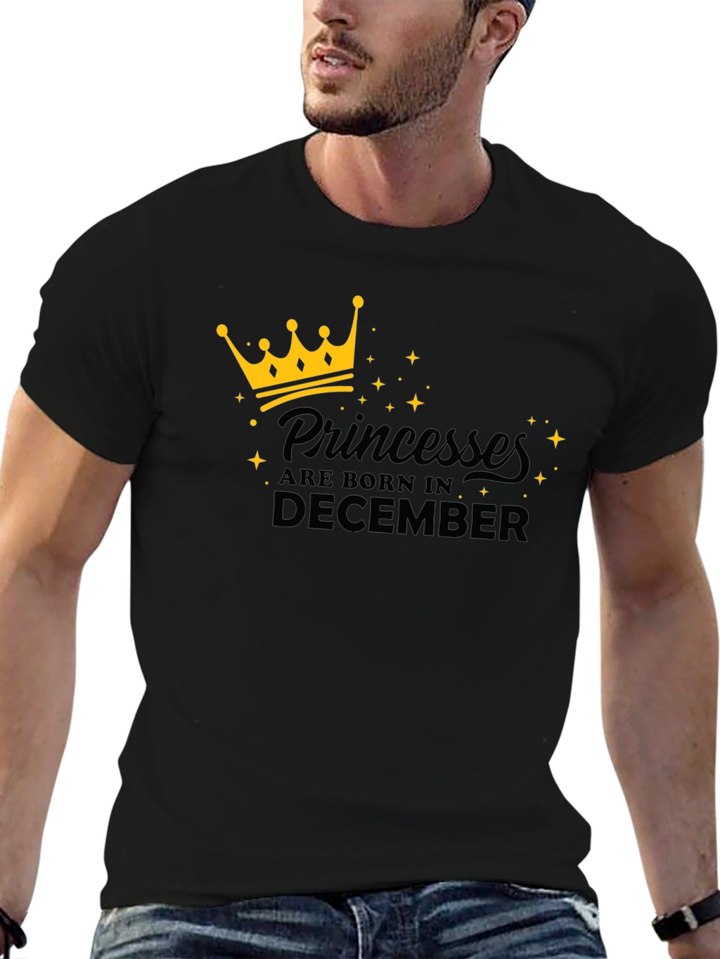 Princesses Are Born In December T-Shirt